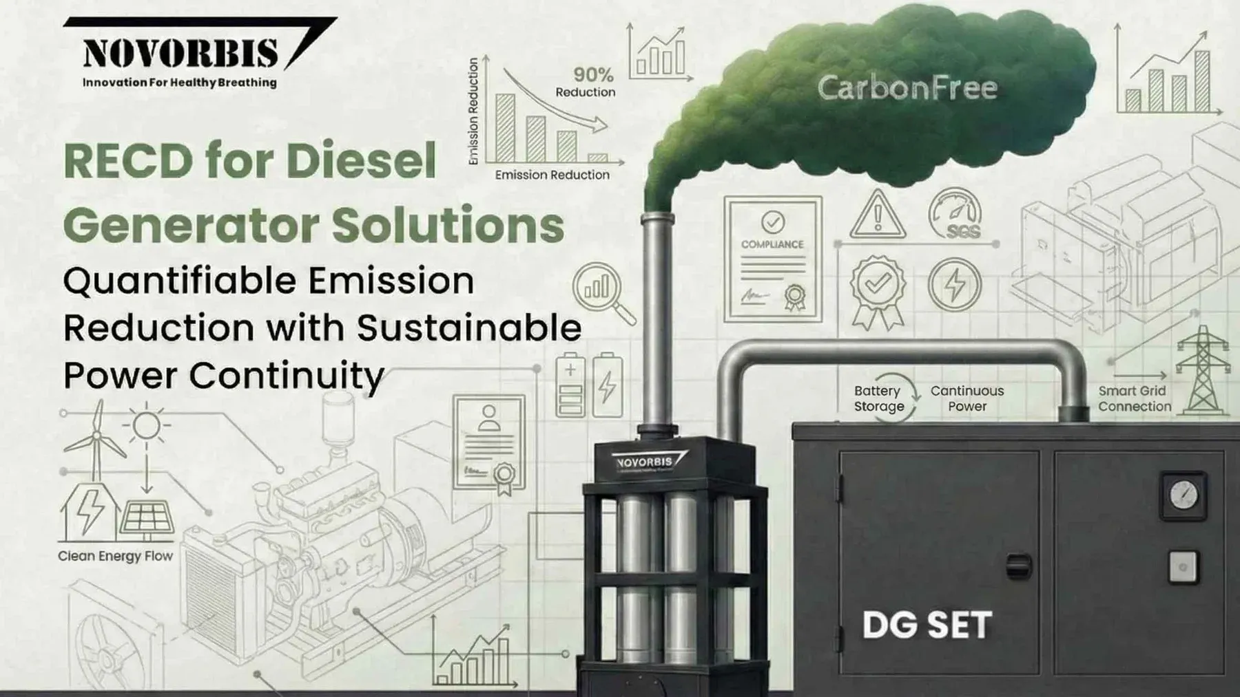 RECD for Diesel Generators: Cleaner Power with Measured Impact