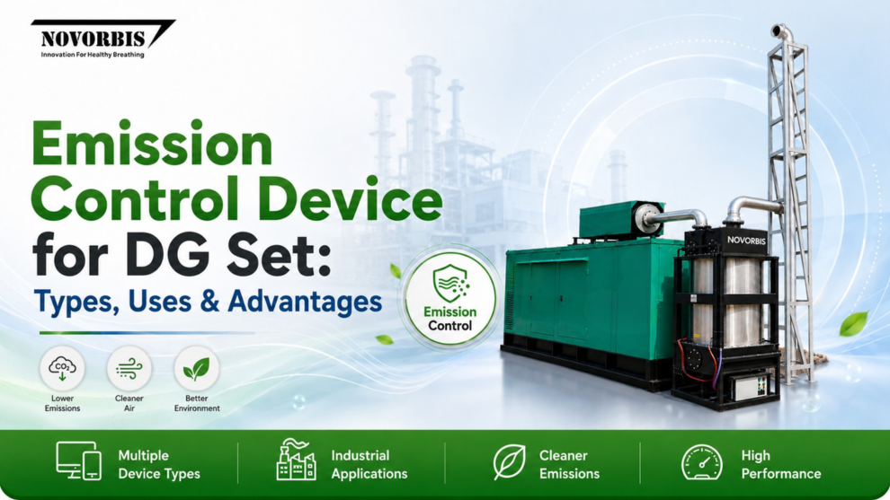 Emission Control Device for DG Set: Types, Uses & Advantages