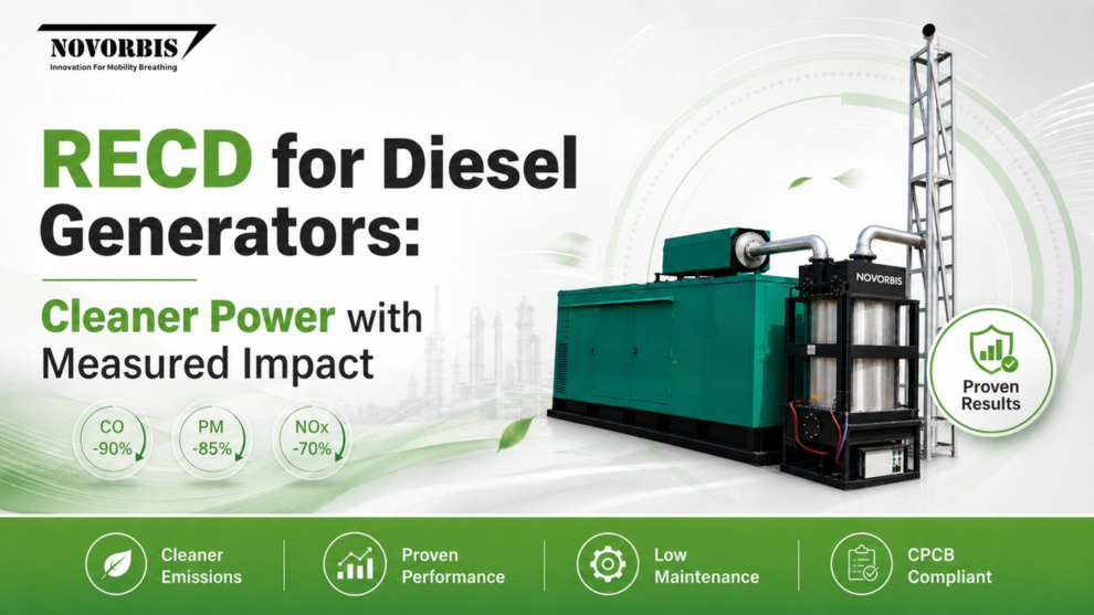 RECD for Diesel Generators: Cleaner Power with Measured Impact