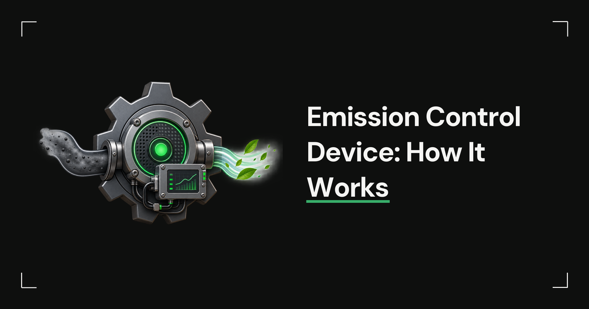 Emission Control Device in DG Set: How It Works Step by Step