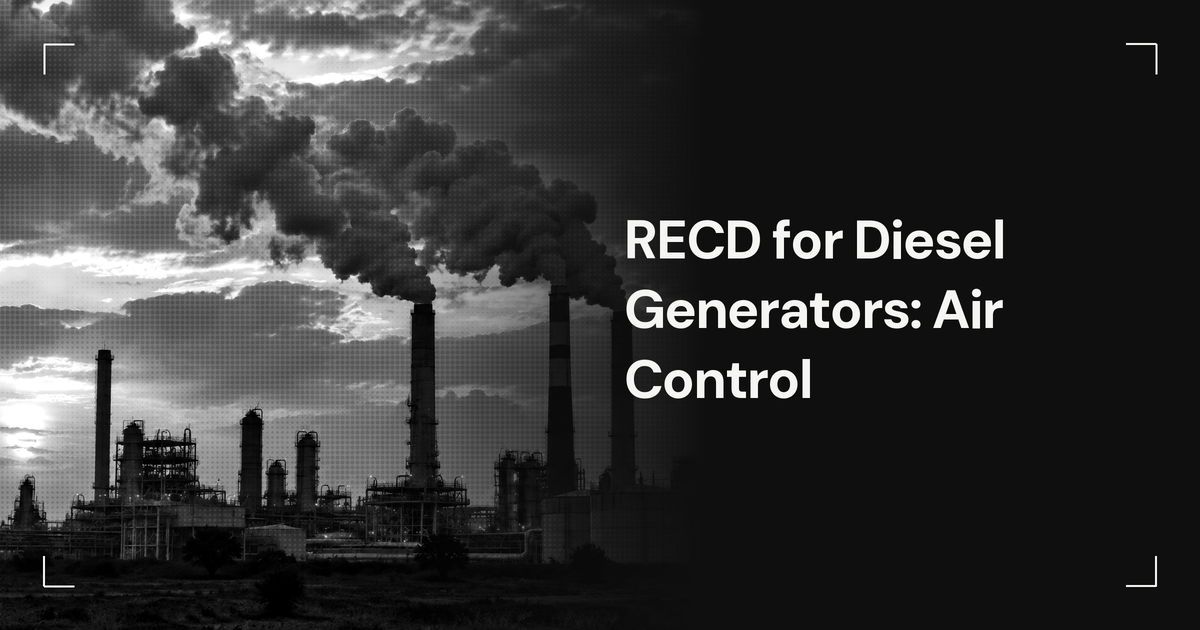 RECD for Diesel Generators: Proven Air Control & Power Continuity