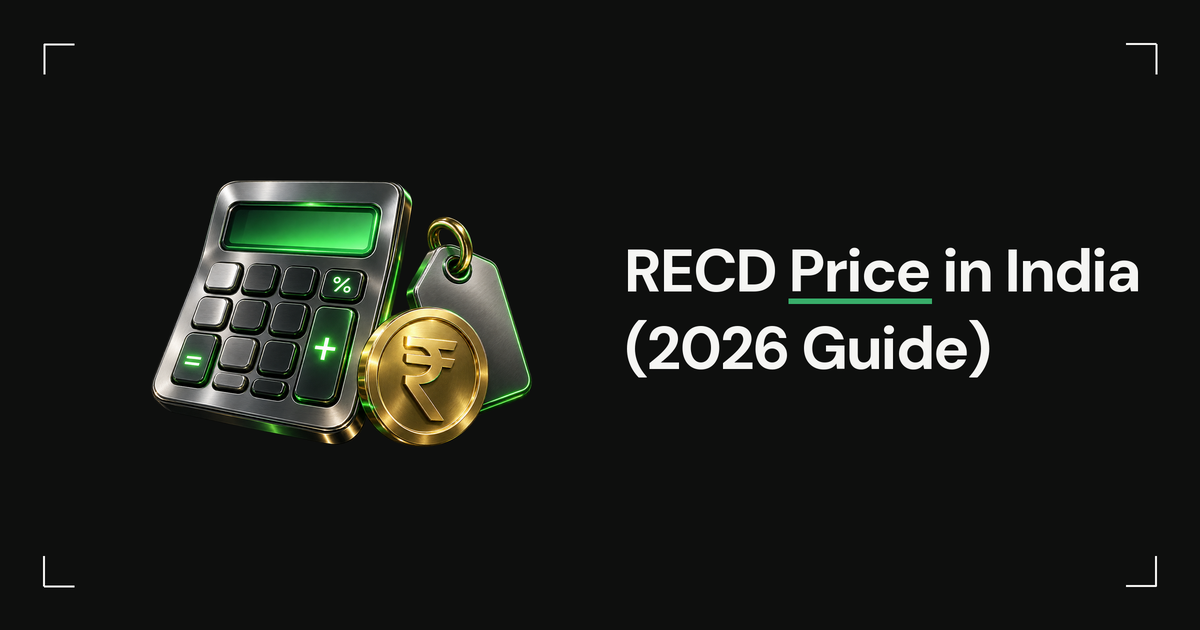 RECD Price in India (2026 Guide)