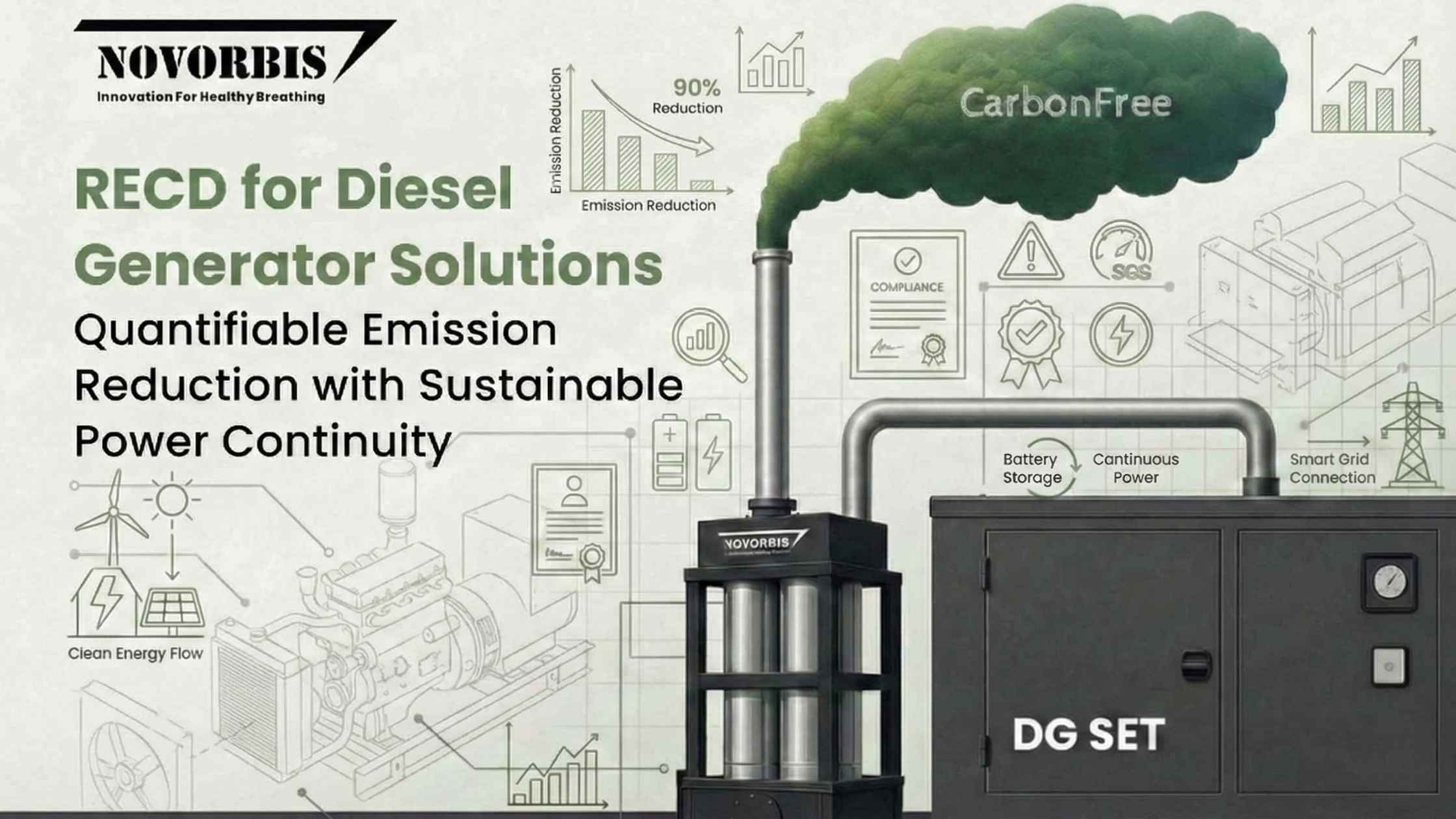 RECD for Diesel Generators: Cleaner Power with Measured Impact