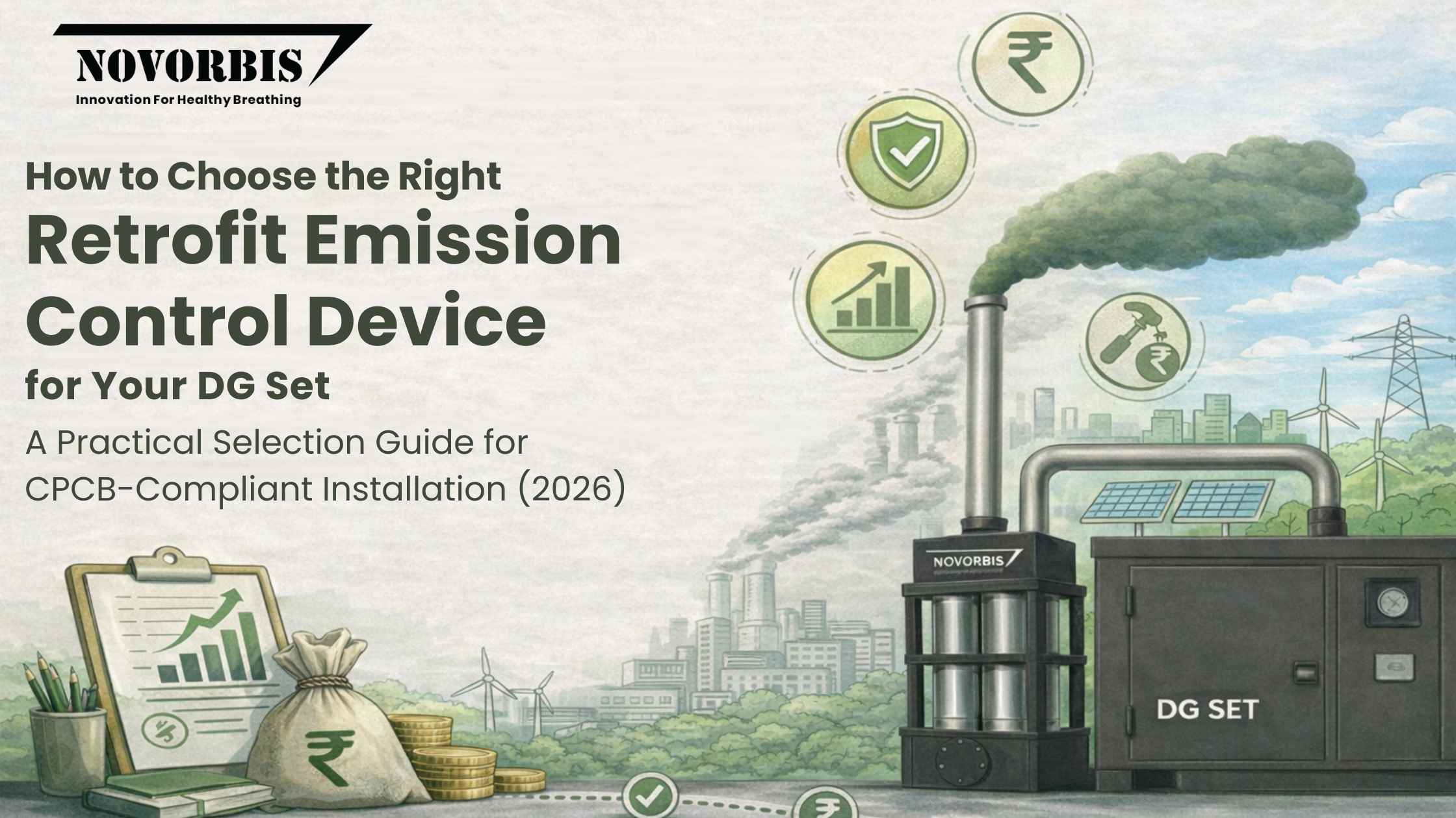 How to Choose the Right Retrofit Emission Control Device for Your DG Set