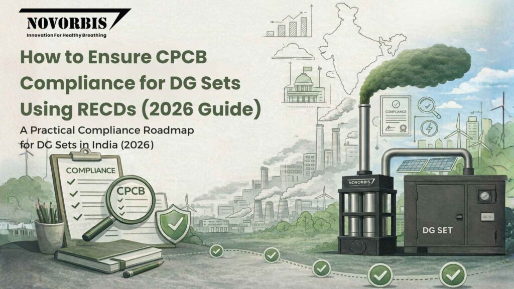 How to ensure CPCB compliance for DG sets using RECDs in India 2026 – DG set emission control and CPCB approval process