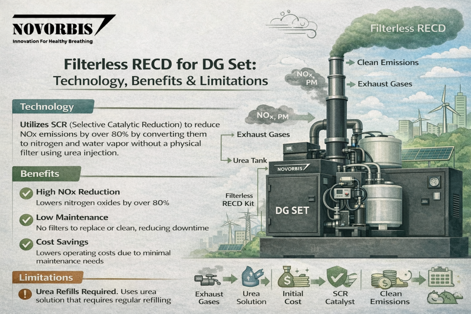 Filterless RECD for DG Set: Technology, Benefits & Limitations